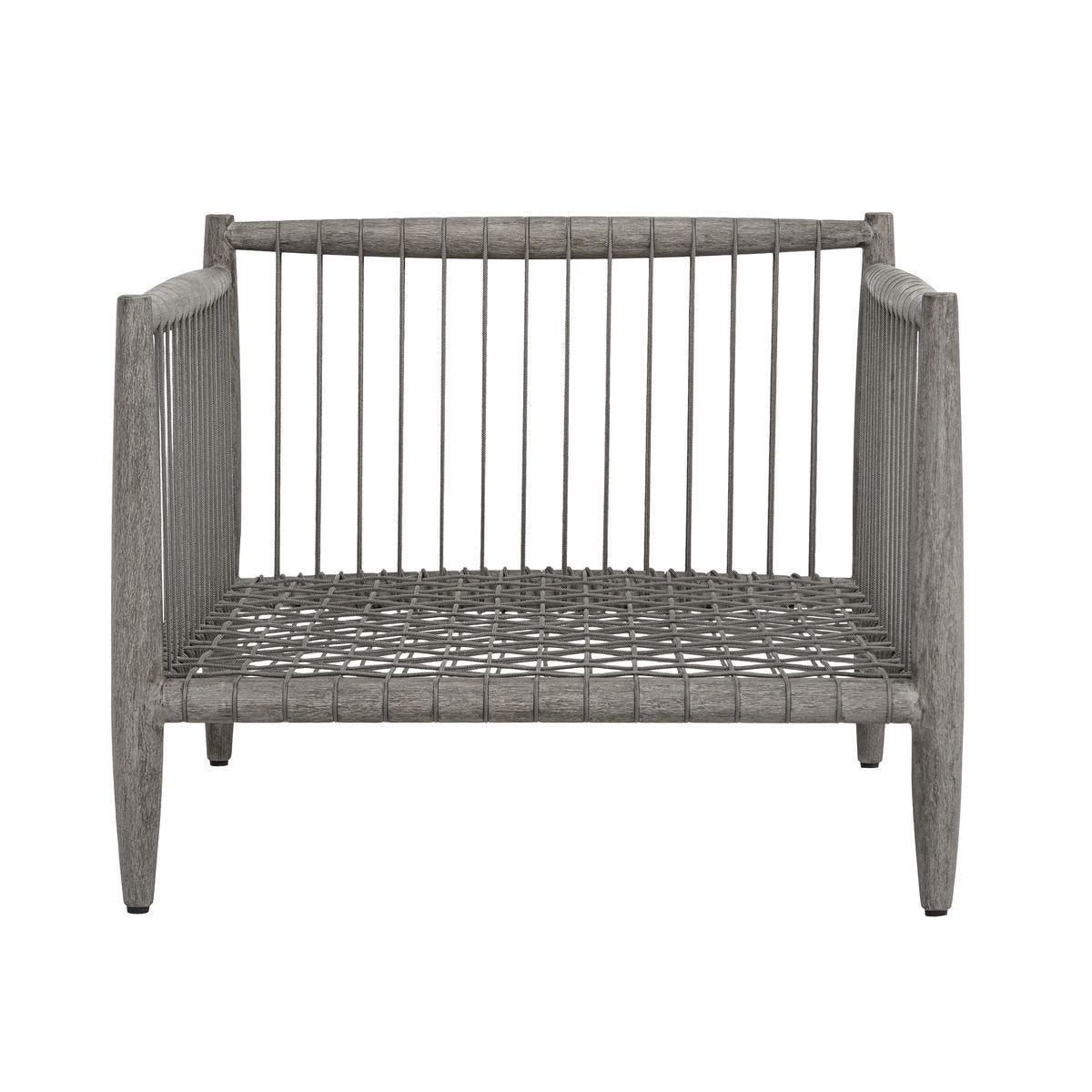Borneo Outdoor Lounge Chair, Dove – Furniture by Uttermost | Sutter & Vale