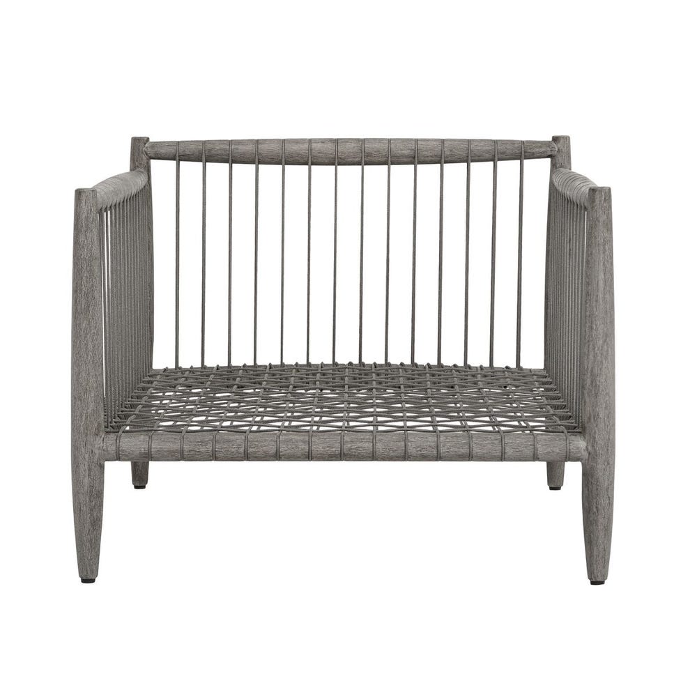 Borneo Outdoor Lounge Chair, Dove