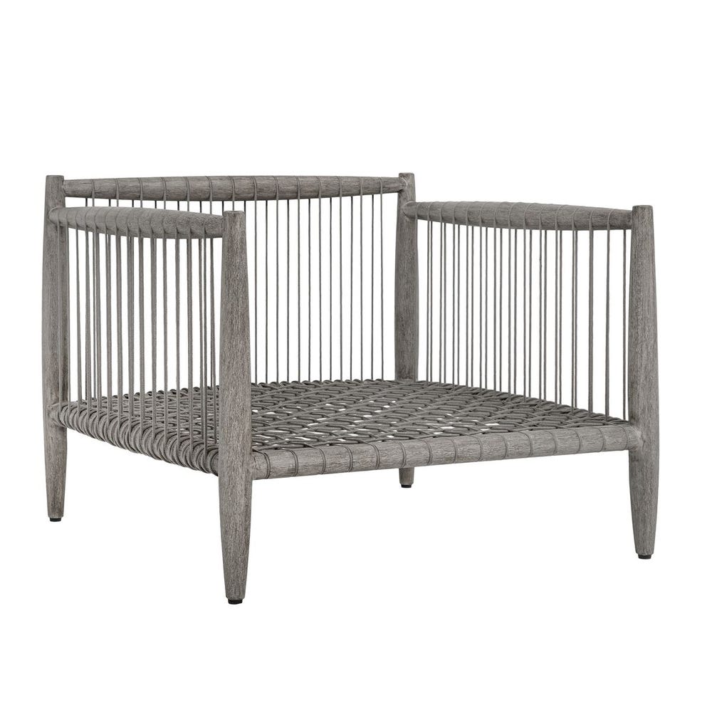 Borneo Outdoor Lounge Chair, Dove