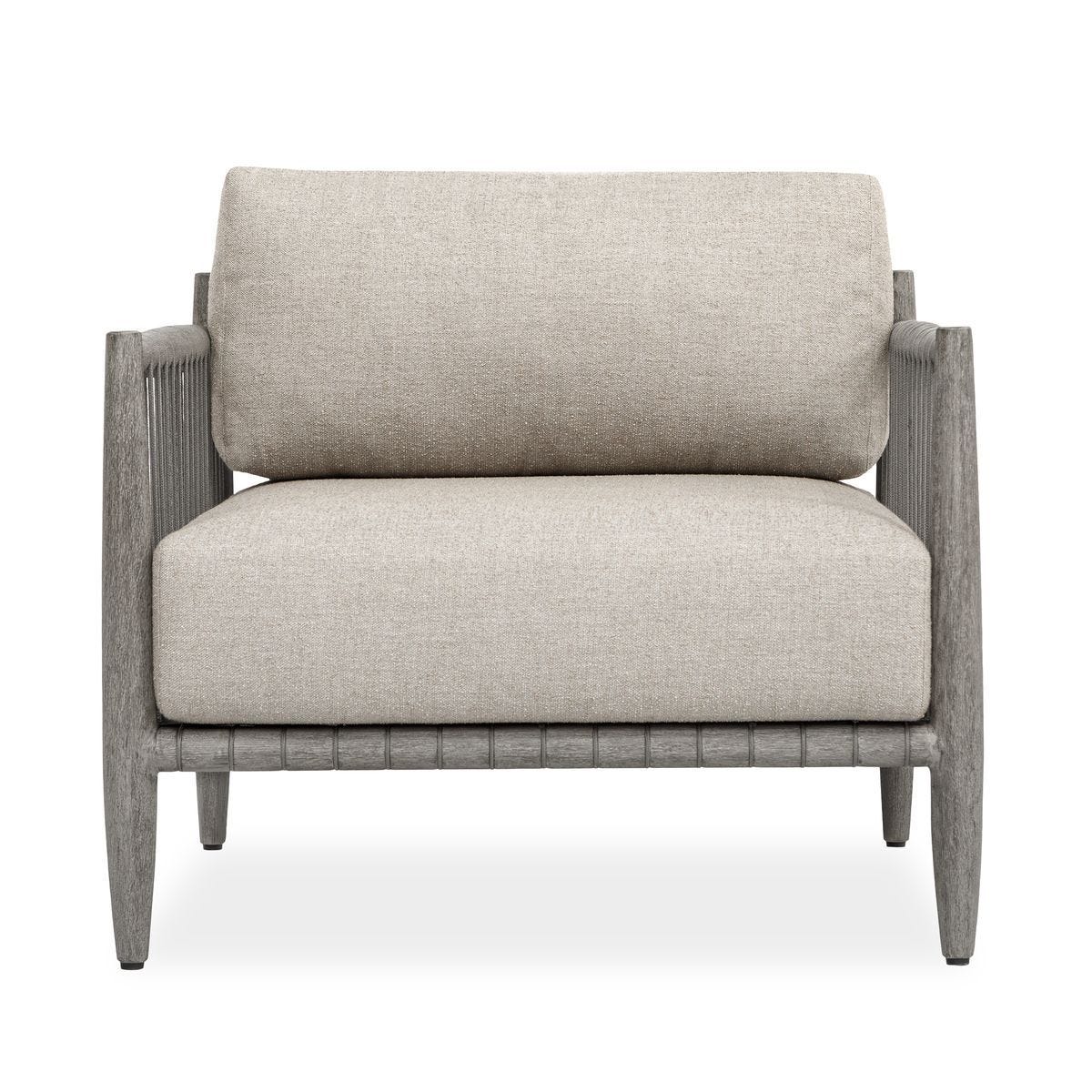 Borneo Outdoor Lounge Chair, Dove – Furniture by Uttermost | Sutter & Vale