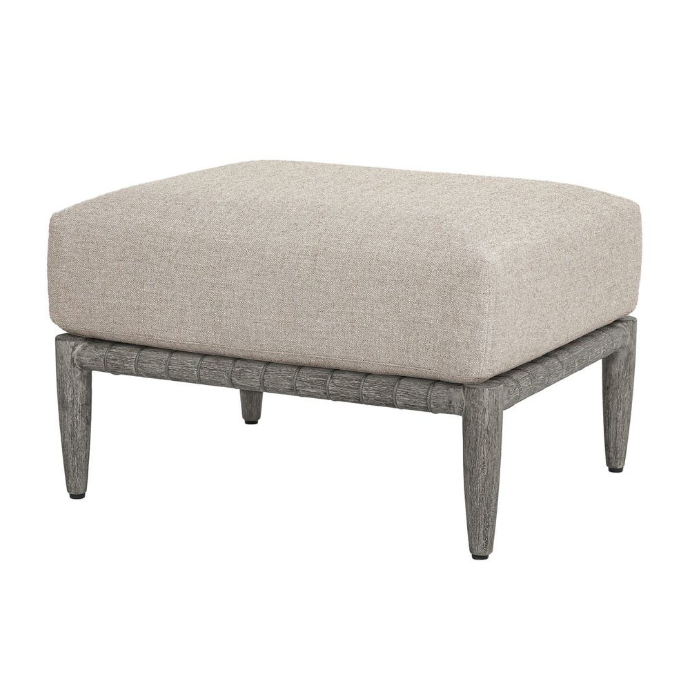 Borneo Outdoor Ottoman, Dove