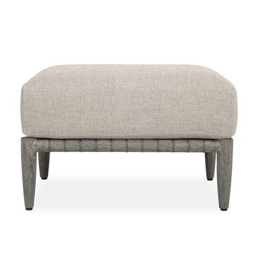 Borneo Outdoor Ottoman, Dove