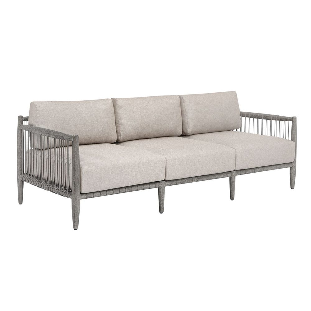 Borneo Outdoor Sofa, Dove