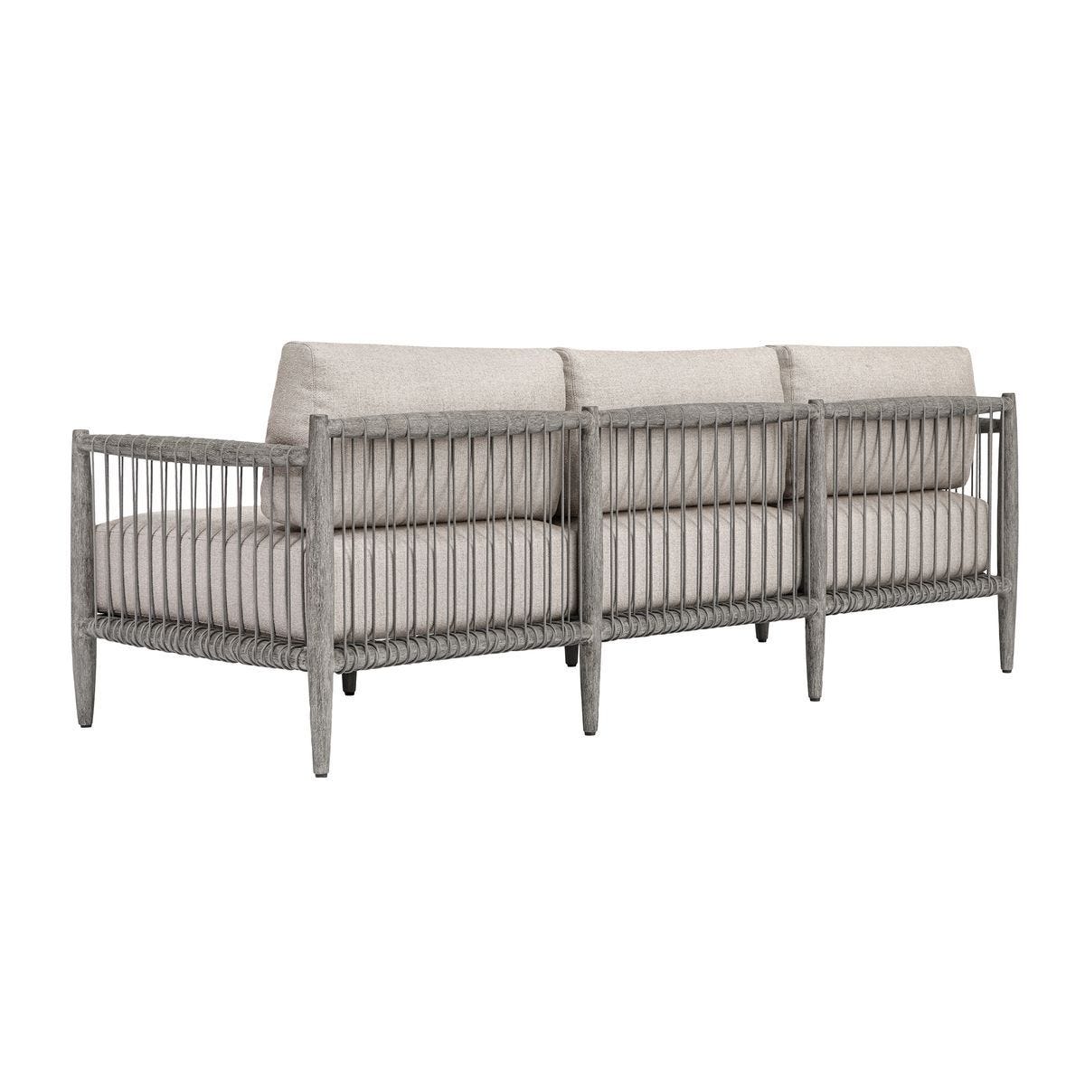 Borneo Outdoor Sofa, Dove – Furniture by Uttermost | Sutter & Vale
