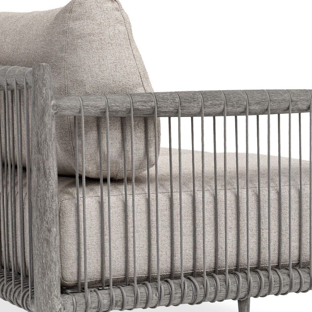 Borneo Outdoor Sofa, Dove