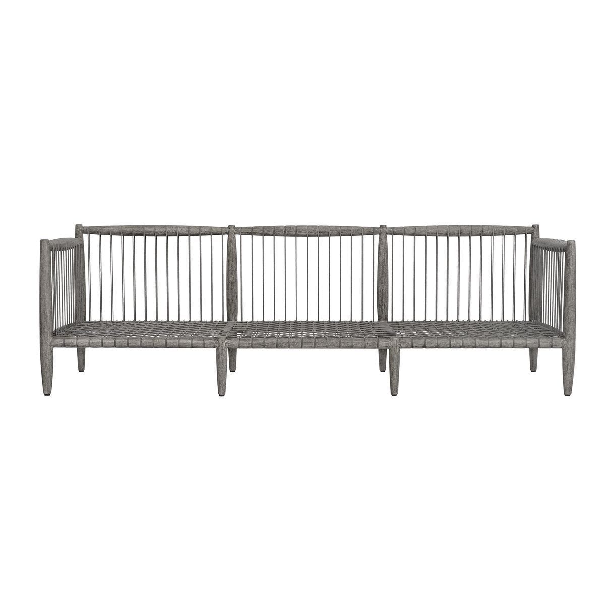 Borneo Outdoor Sofa, Dove – Furniture by Uttermost | Sutter & Vale