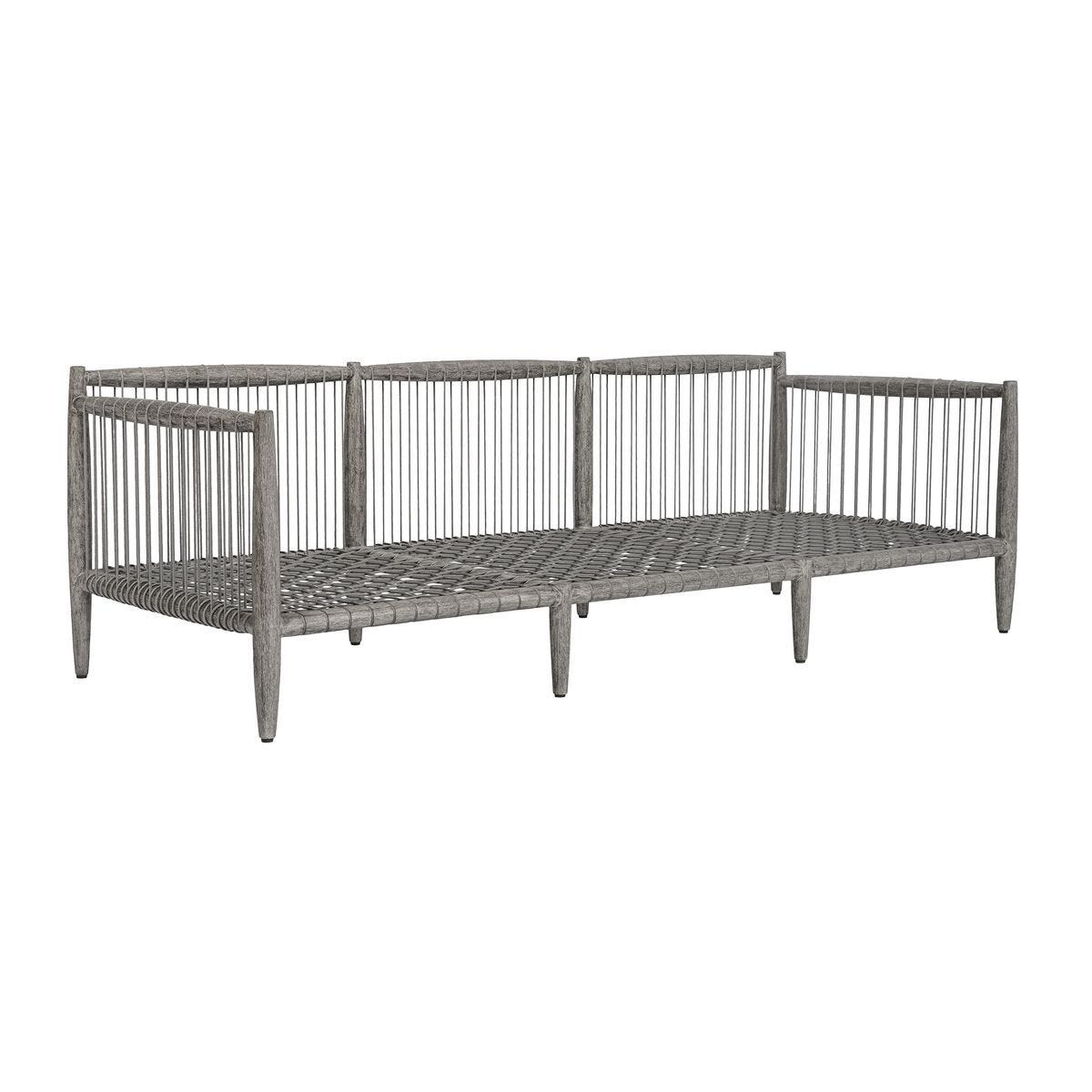 Borneo Outdoor Sofa, Dove – Furniture by Uttermost | Sutter & Vale