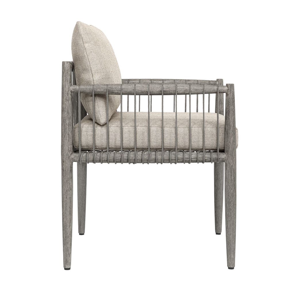 Borneo Outdoor Dining Chair, Dove