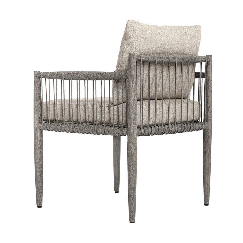 Borneo Outdoor Dining Chair, Dove