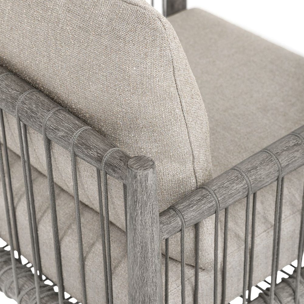 Borneo Outdoor Dining Chair, Dove