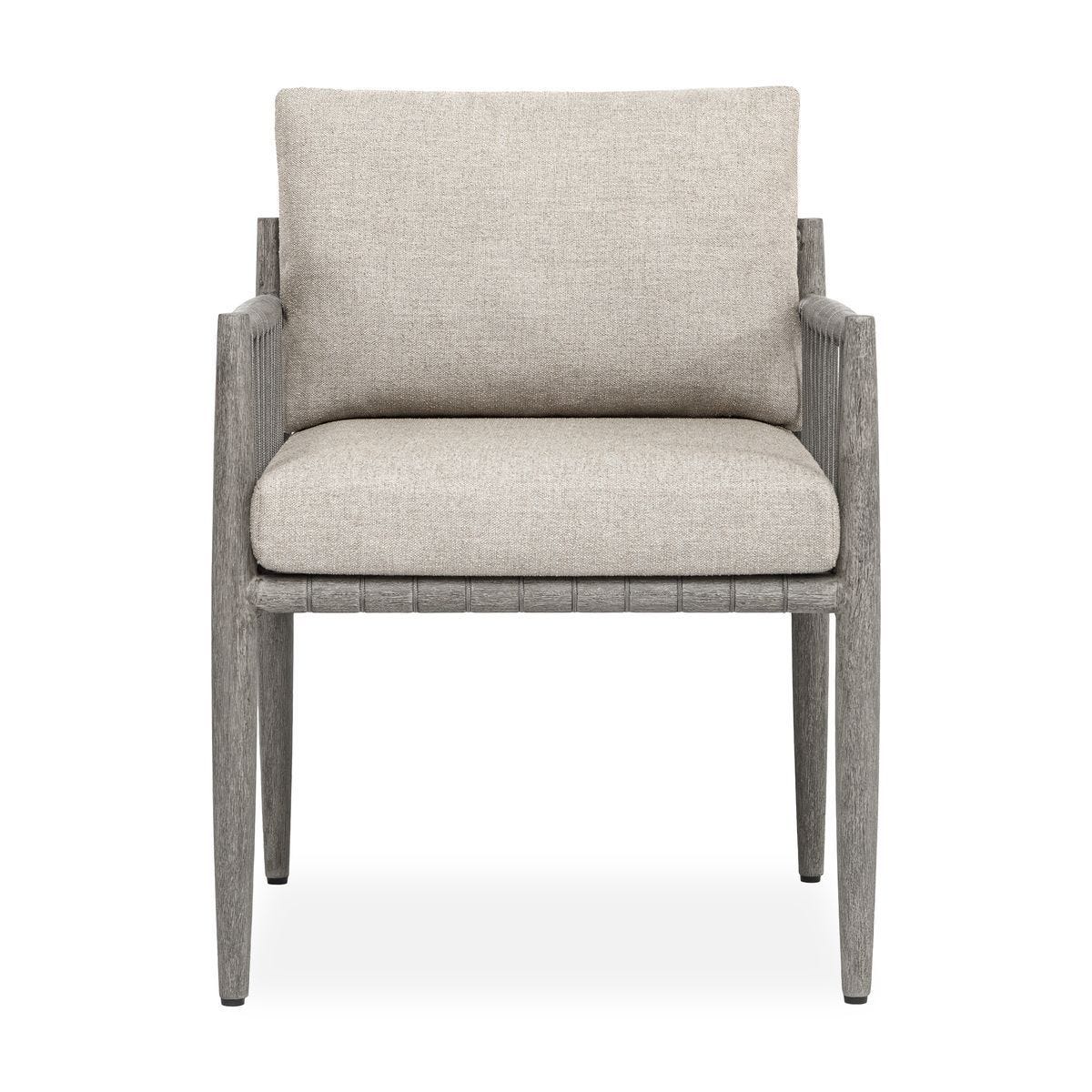 Borneo Outdoor Dining Chair, Dove – Furniture by Uttermost | Sutter & Vale