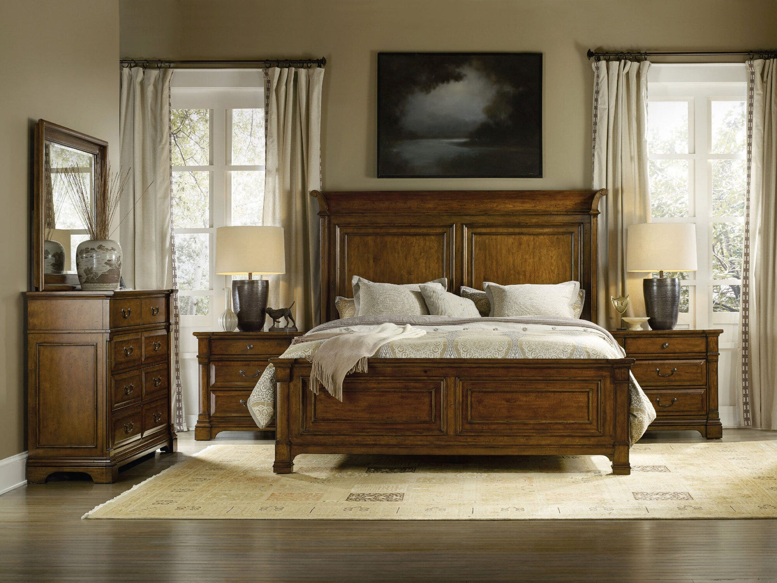 Tynecastle California King Panel Rails