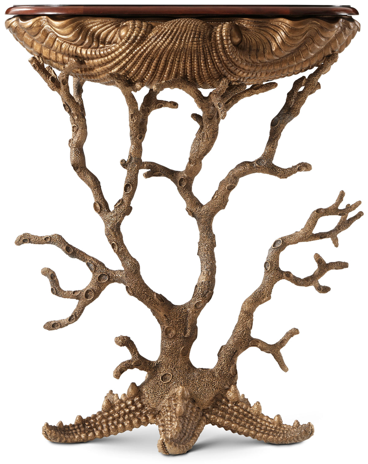 Gilt Grotto Accent Console Table – Console Tables by Theodore Alexander | Sutter & Vale