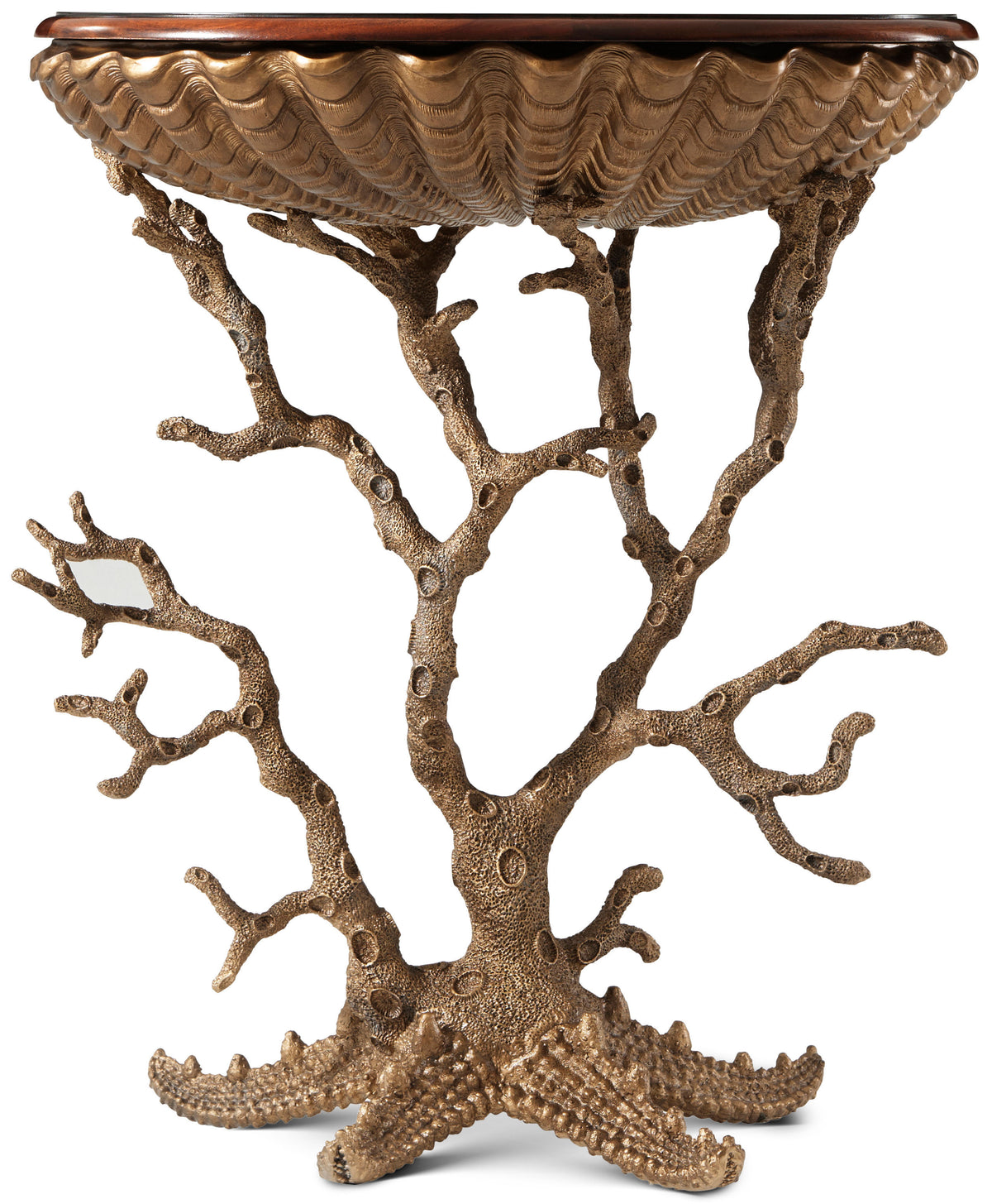 Gilt Grotto Accent Console Table – Console Tables by Theodore Alexander | Sutter & Vale