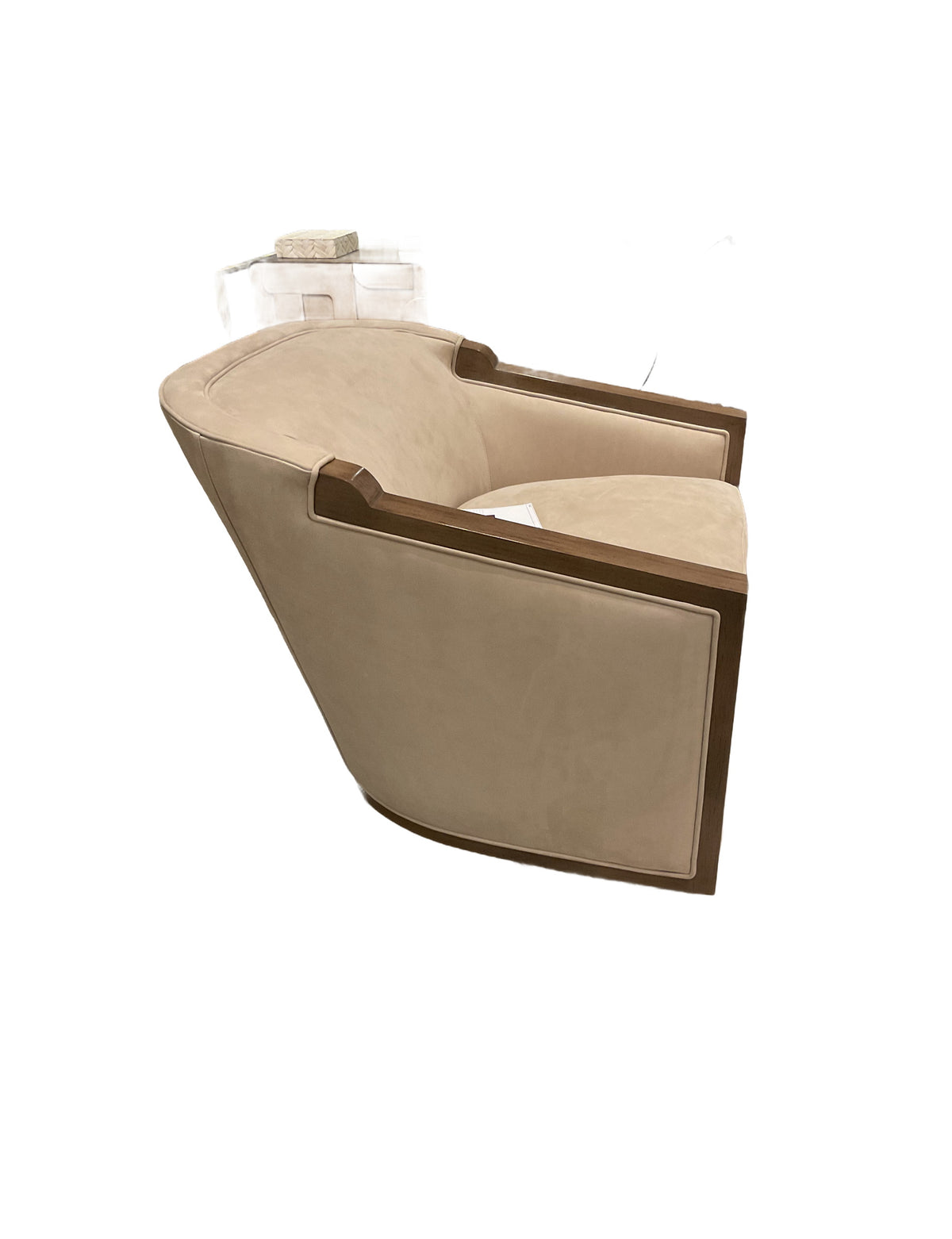 Gernhardt Swivel Chair in H&M Flagler Snow