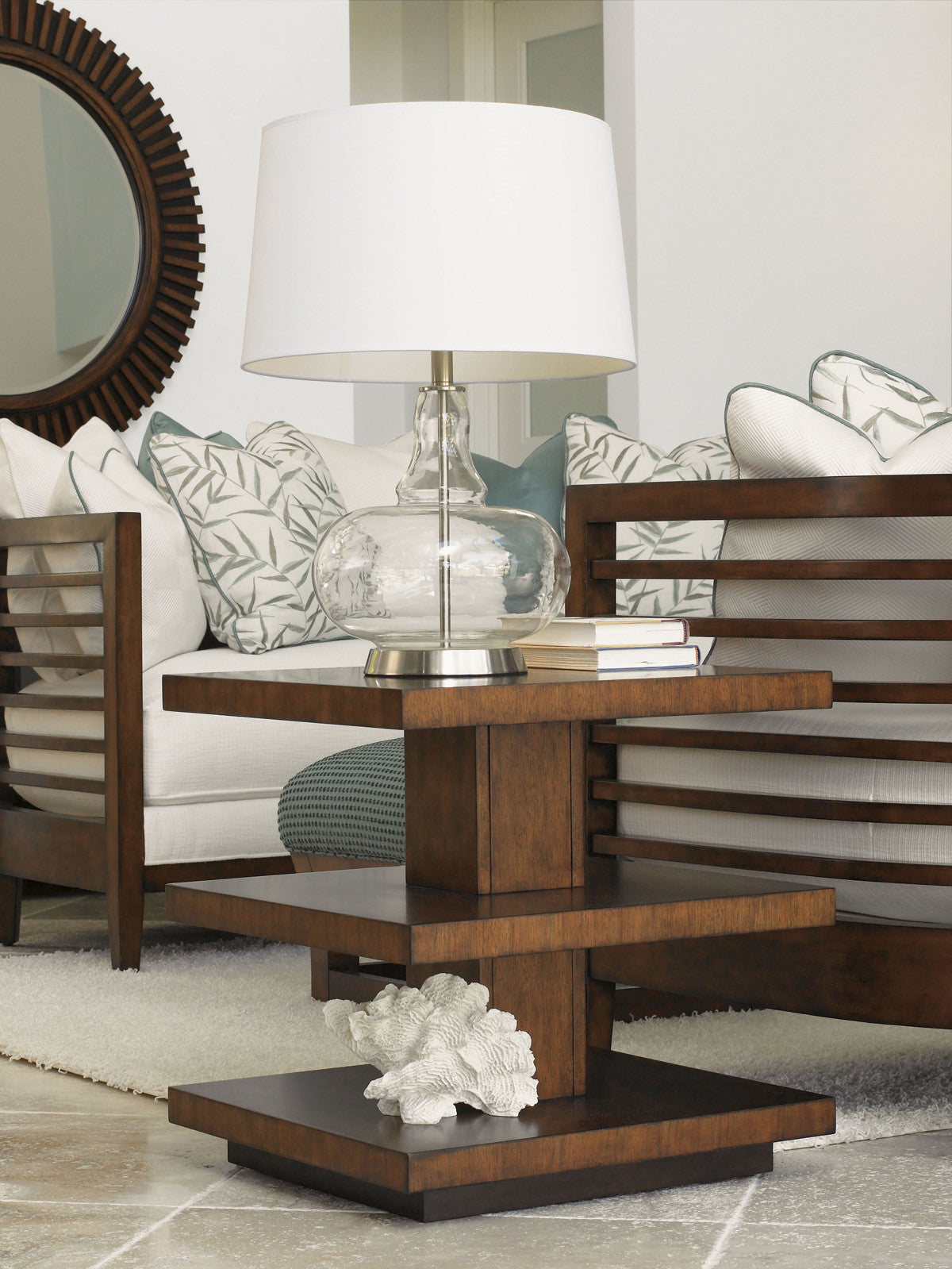 Lagoon Lamp Table