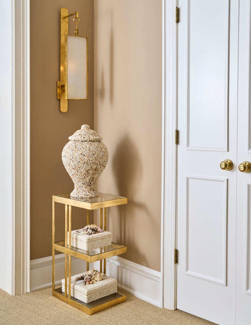 The Drinks Table - Gold in 27.5 / Metal - Chelsea House