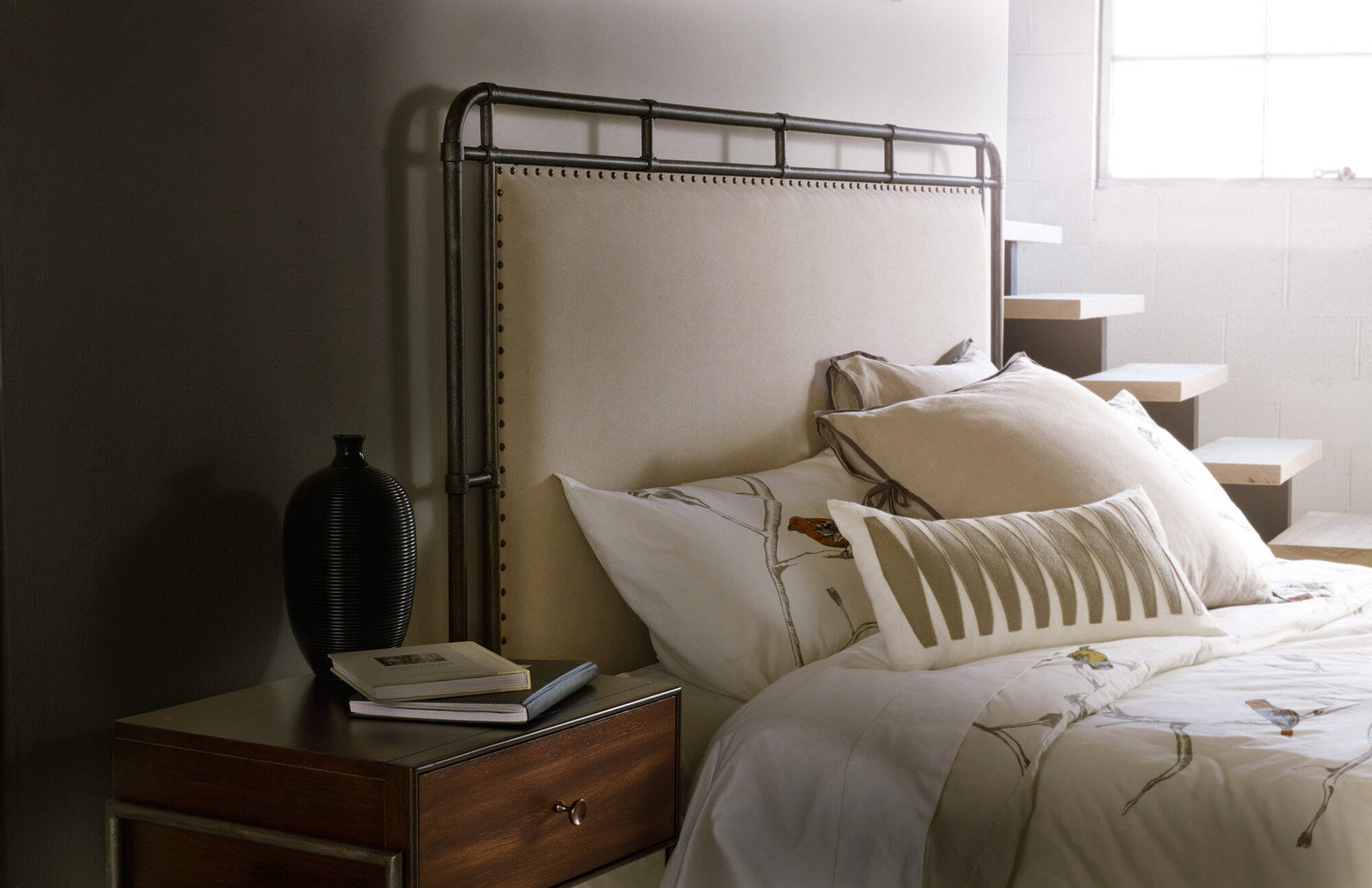 Slumbr Metal Upholstered Headboard 6/6