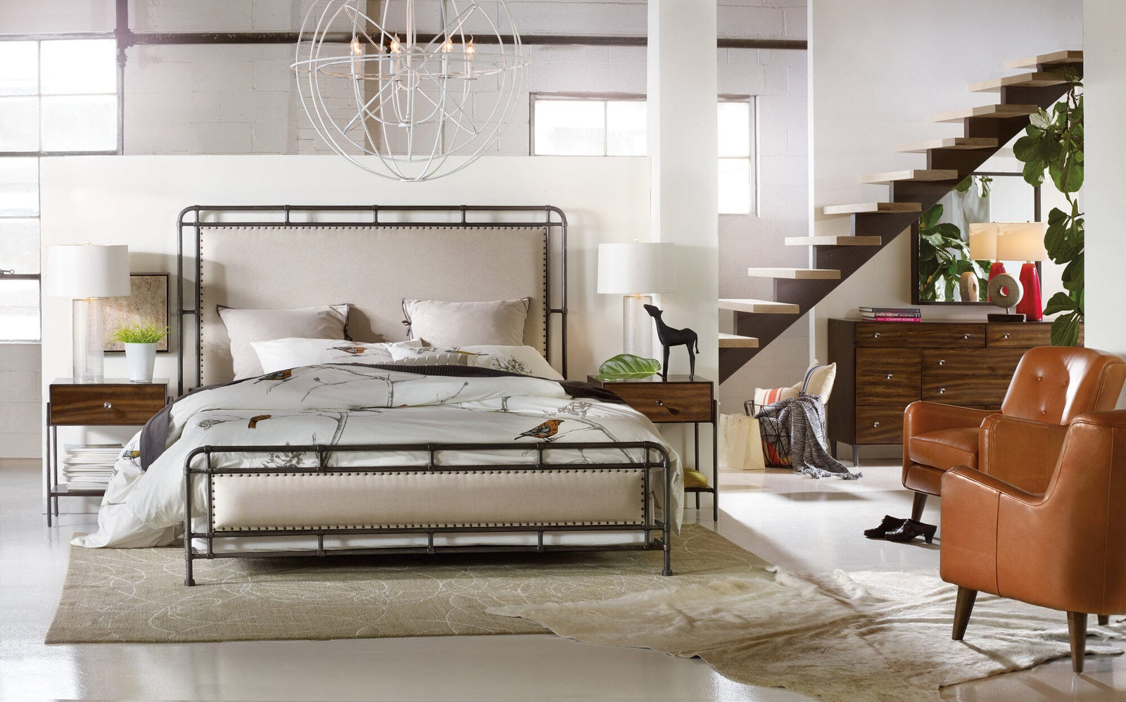 Slumbr Metal Upholstered Headboard 6/6
