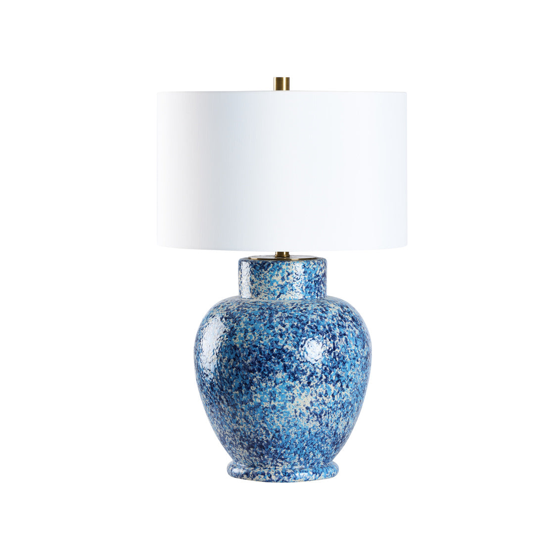 Spatter Lamp - Blue in 28.5 / Ceramic/Porcelain - Chelsea House