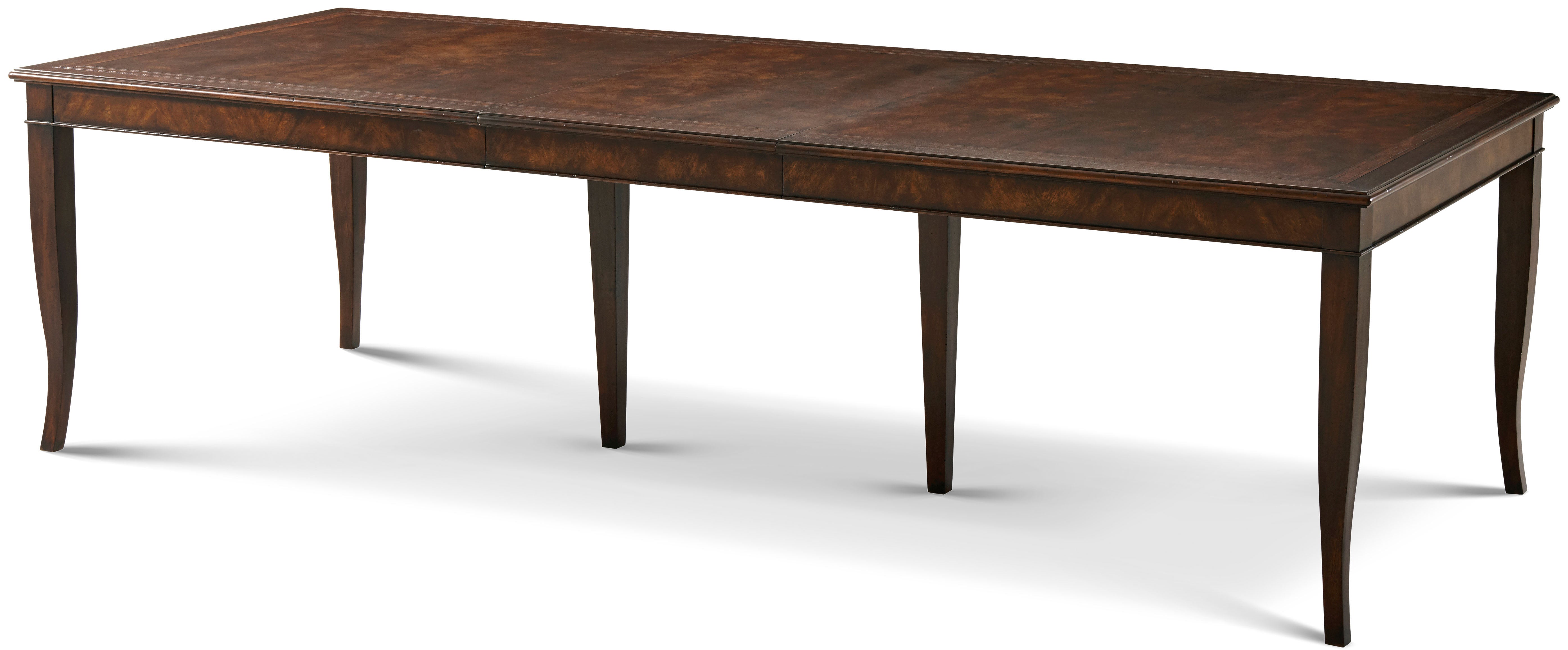 Villa Olmo Dining Table in Cerejeira Veneer, Mahogany - Theodore Alexander