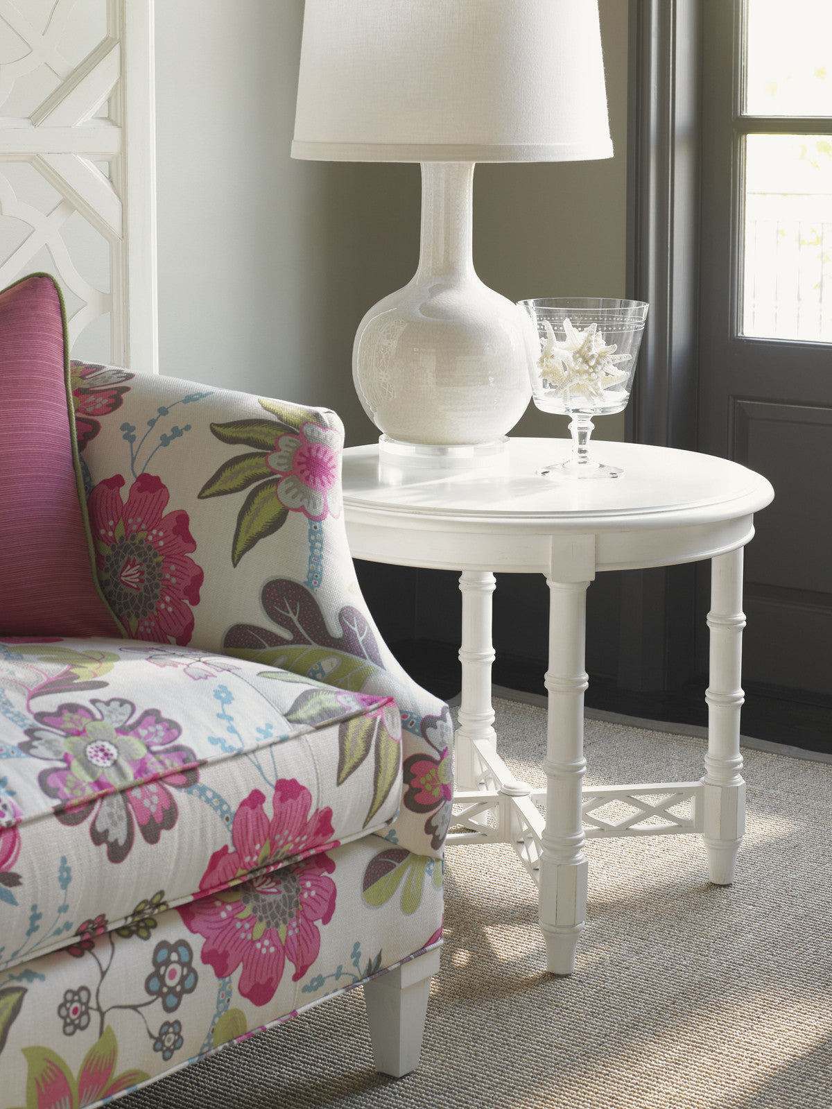 Edgehill Round Lamp Table