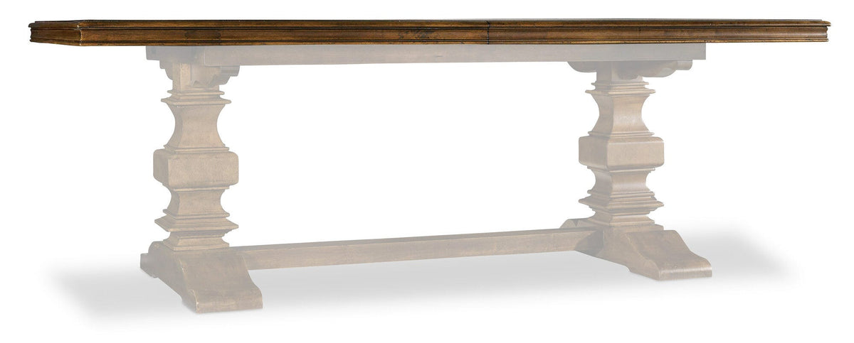 Archivist Trestle Dining Top w/2-18in Leaves