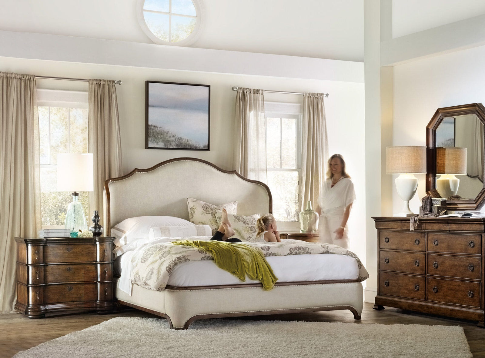 Archivist 6/0 - 6/6 Upholstered Shelter Footboard