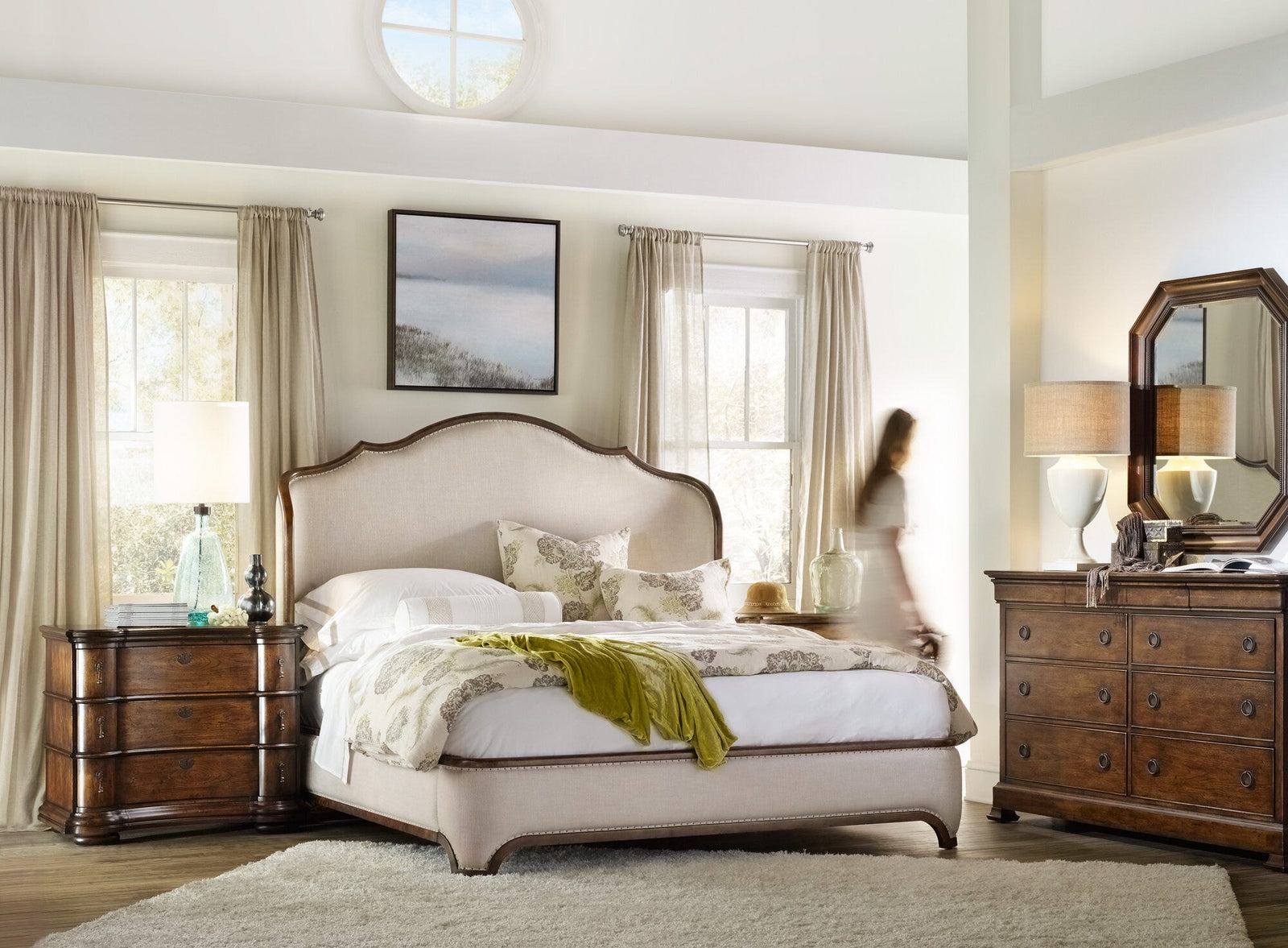 Archivist 6/0 - 6/6 Upholstered Shelter Footboard