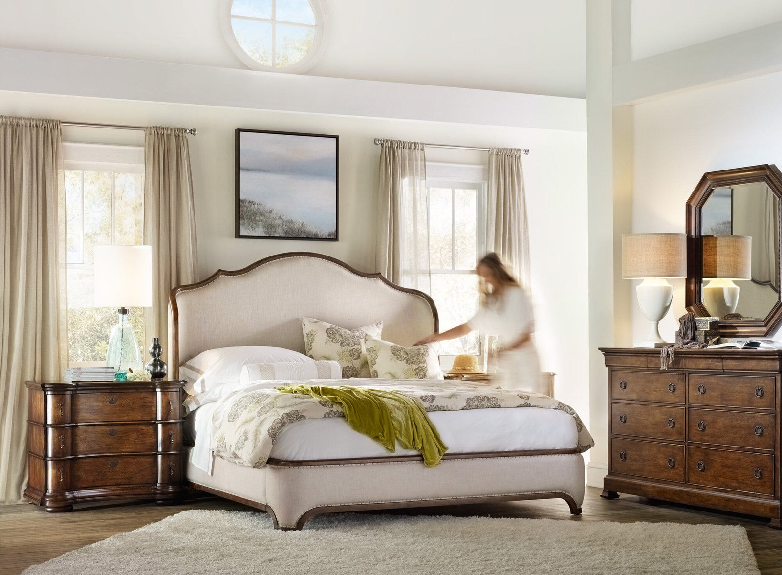 Archivist 6/0 - 6/6 Upholstered Shelter Footboard