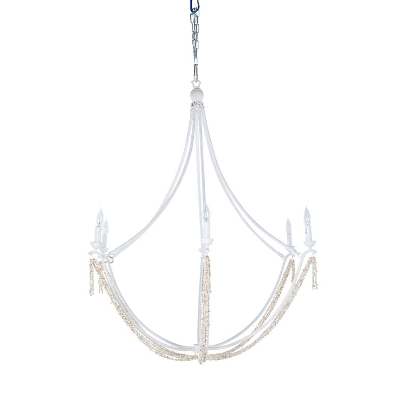 Nakita Chandelier - White