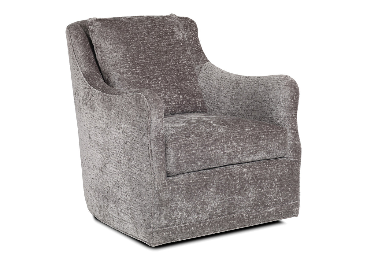 Arcadia Sculpted Arm Swivel Rocker