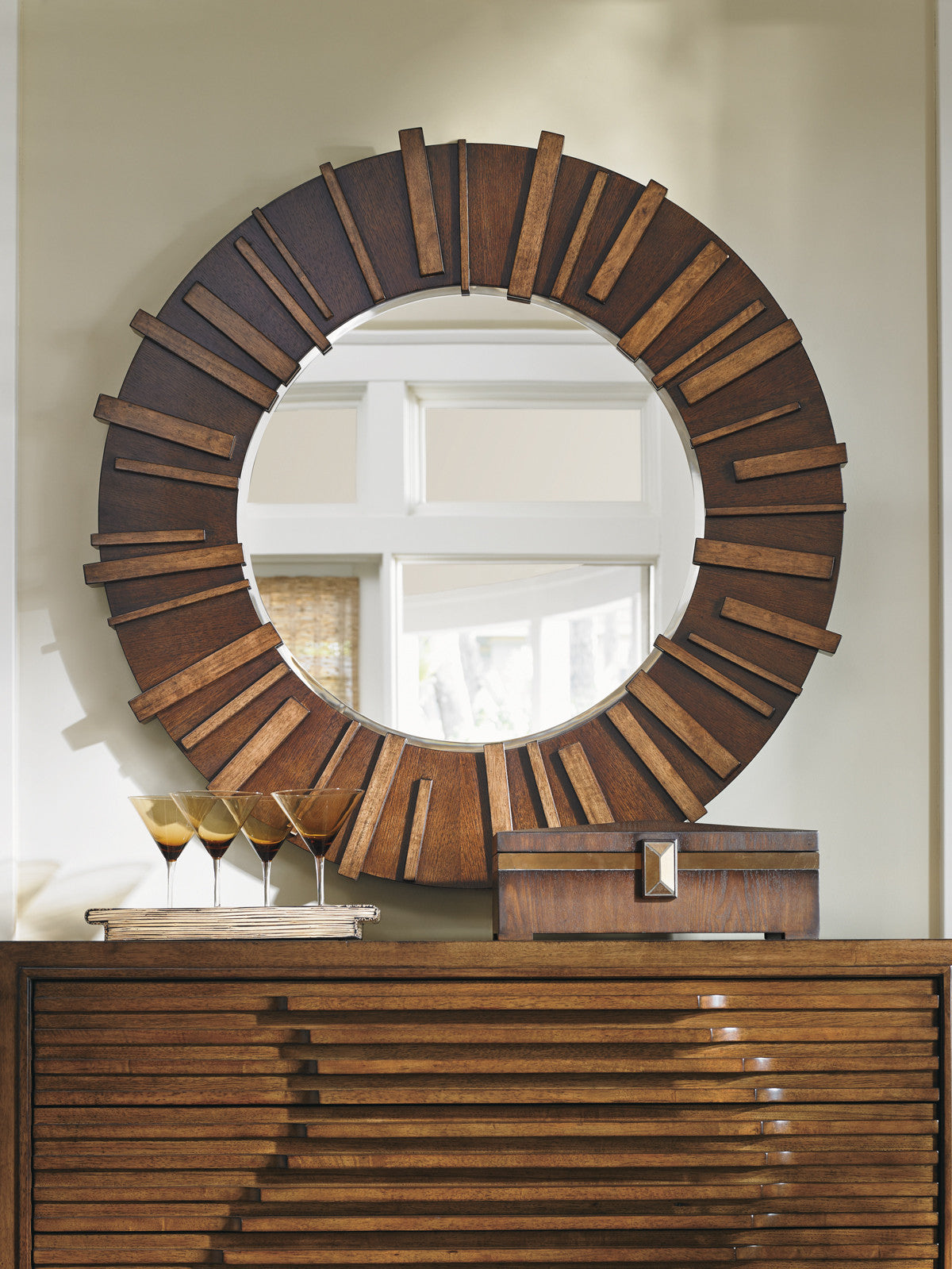 Kobe Round Mirror