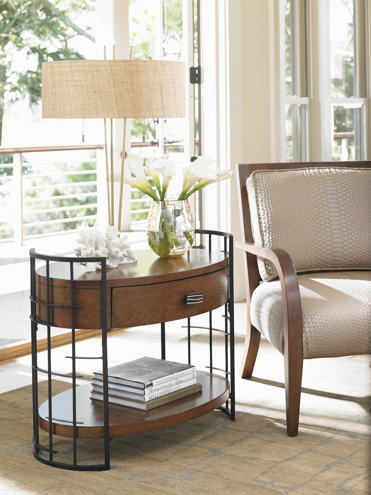 Sendai High/Low Nightstand