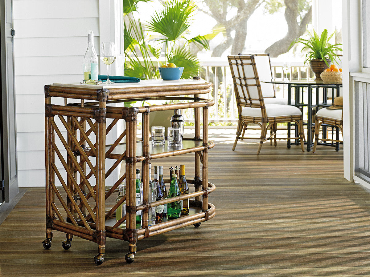 Cable Beach Bar Cart