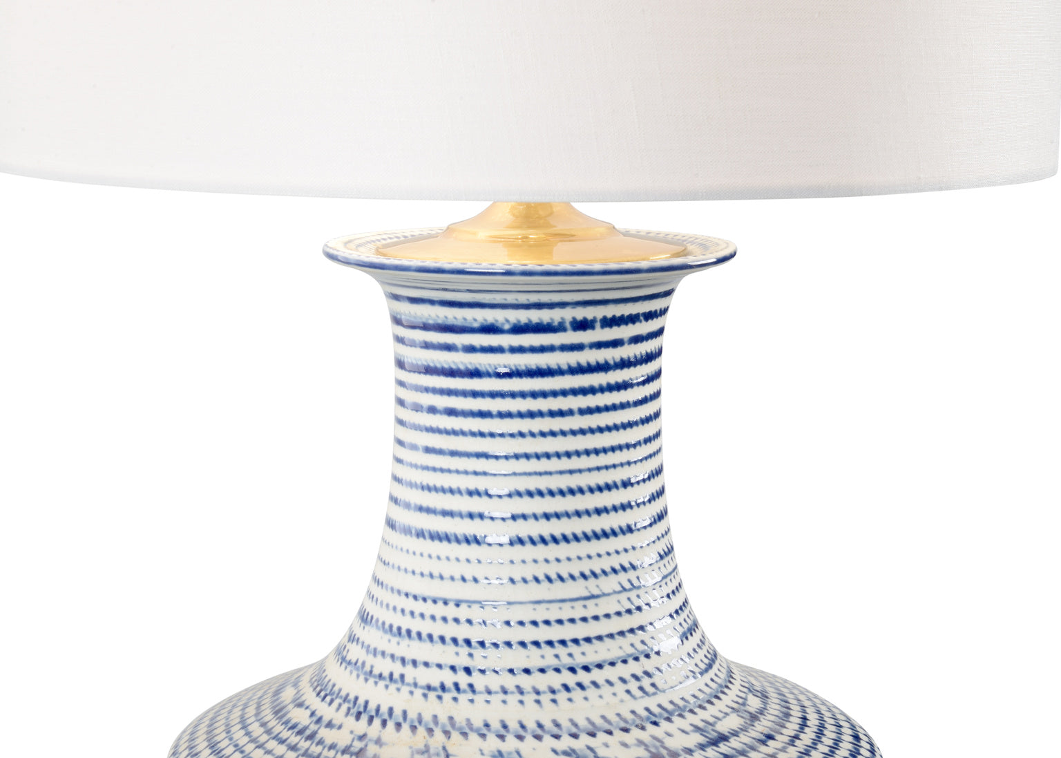 Classic Lamp - Blue/Acrylic in 29.5 / Ceramic/Porcelain - Chelsea House