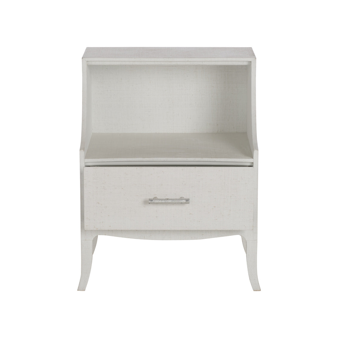 George III Bedside Table - White in 31 / Wood - Chelsea House