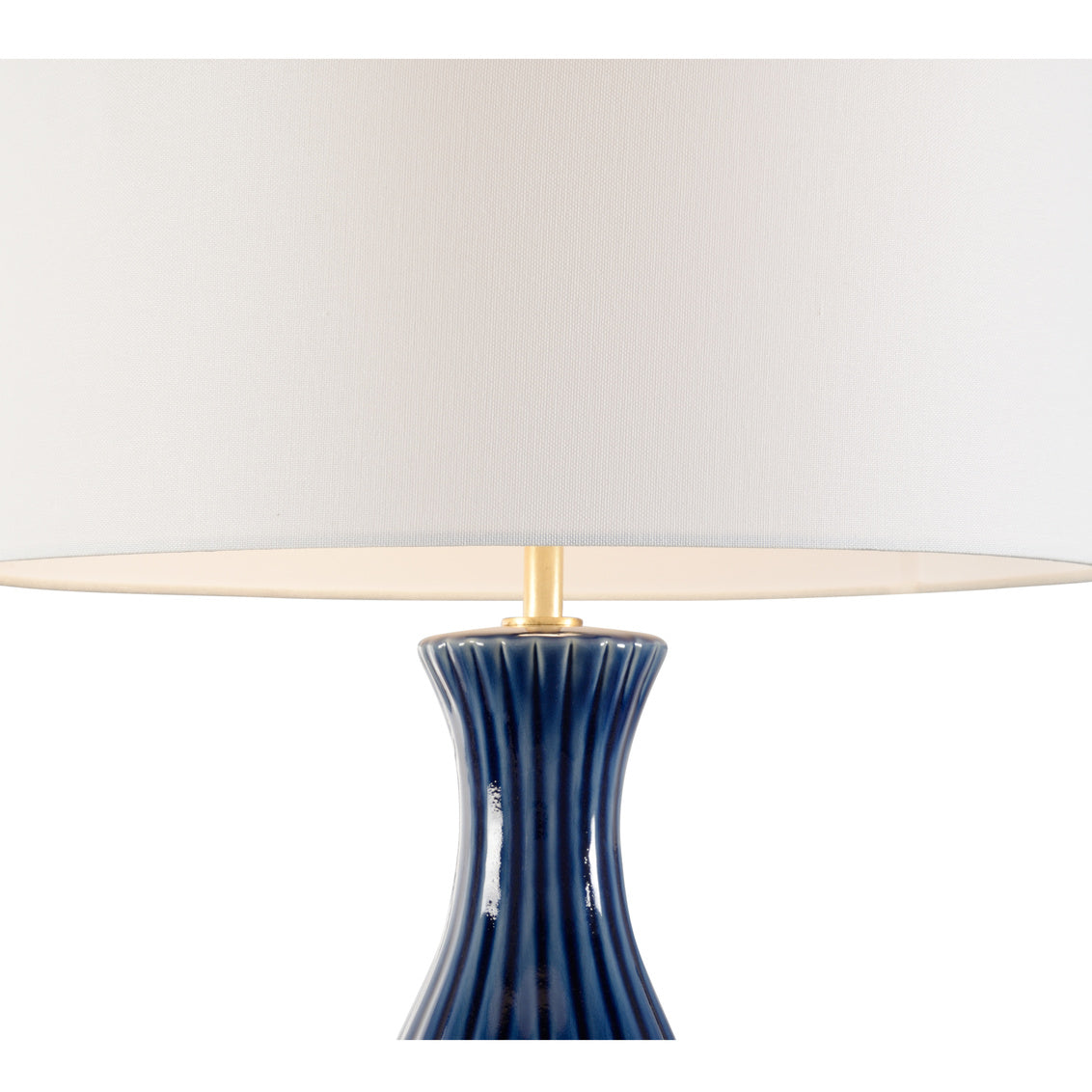 Augusta Lamp - Blue in 34 / Ceramic/Porcelain - Chelsea House