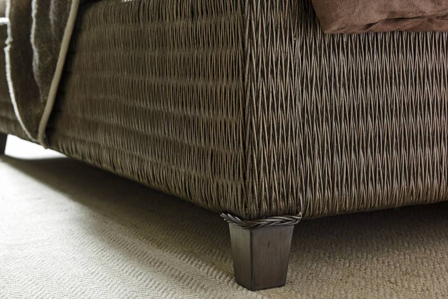 Driftwood Isle Woven Platform Bed