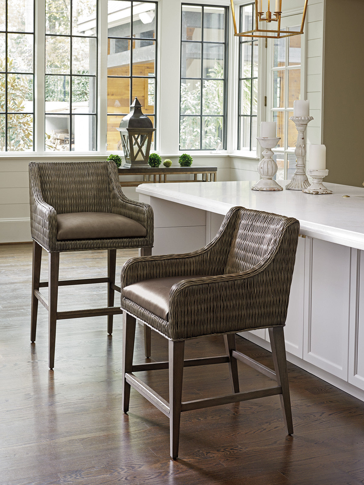 Turner Woven Counter Stool