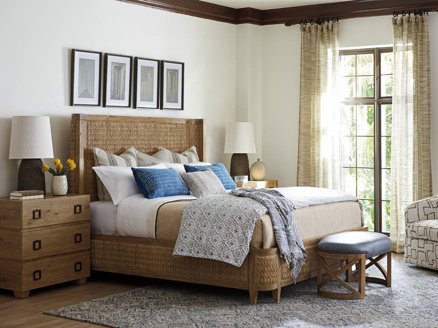 Ivory Coast Woven Bed