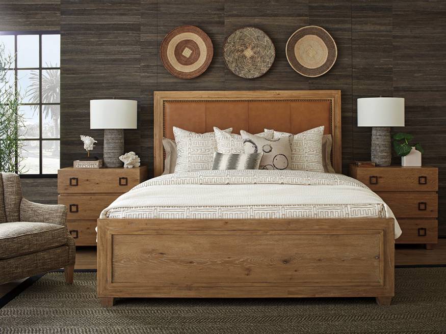 Antilles Upholstered Panel Bed