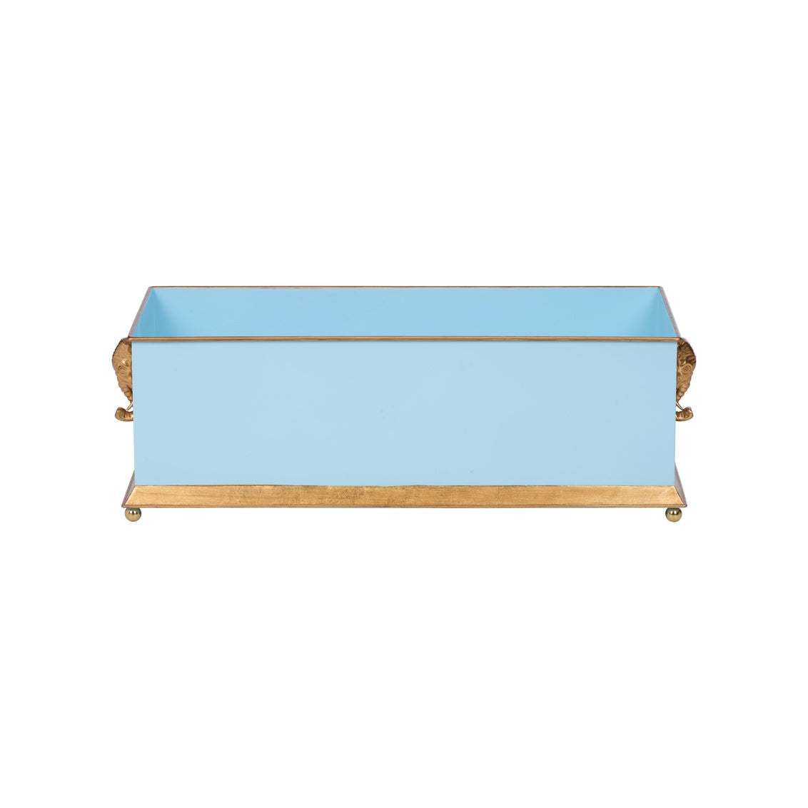 Elephant Head Planter-Blue