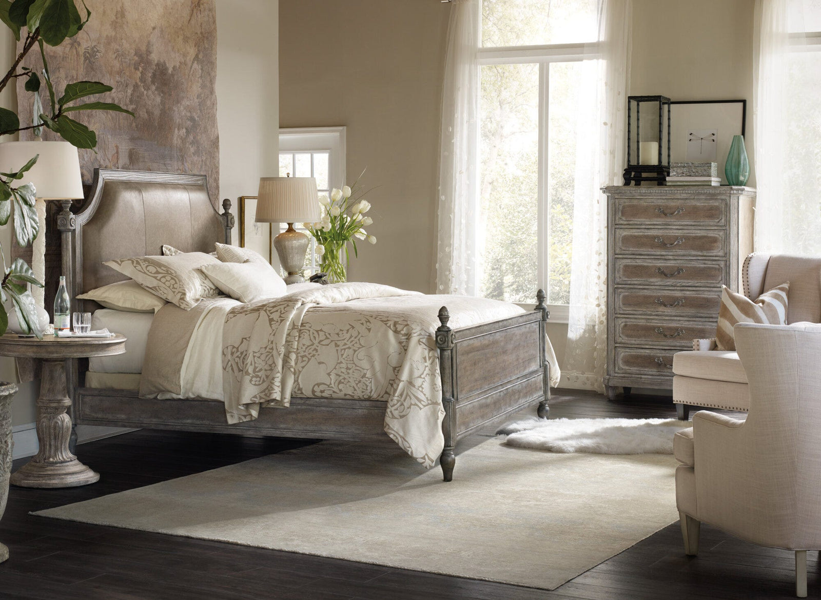 Wood Poster Bed Rails 5/0-6/6