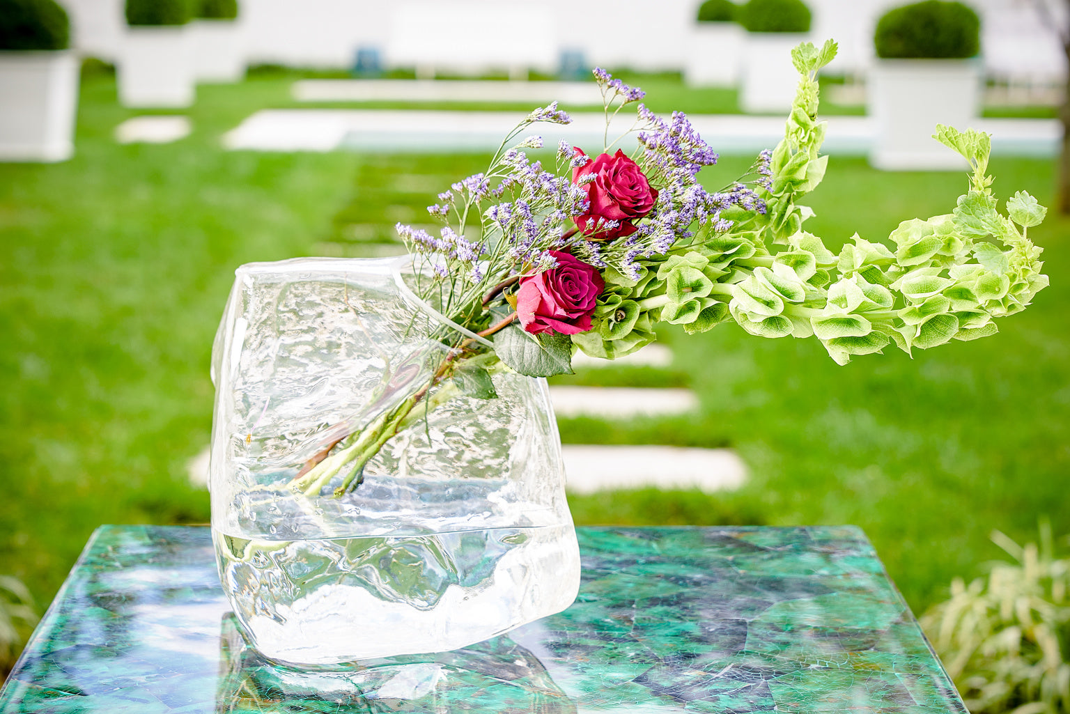 Ashley Glass Accent in 10 / Glass - Chelsea House