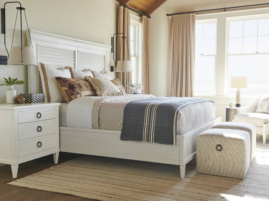 Royal Palm Louvered Bed