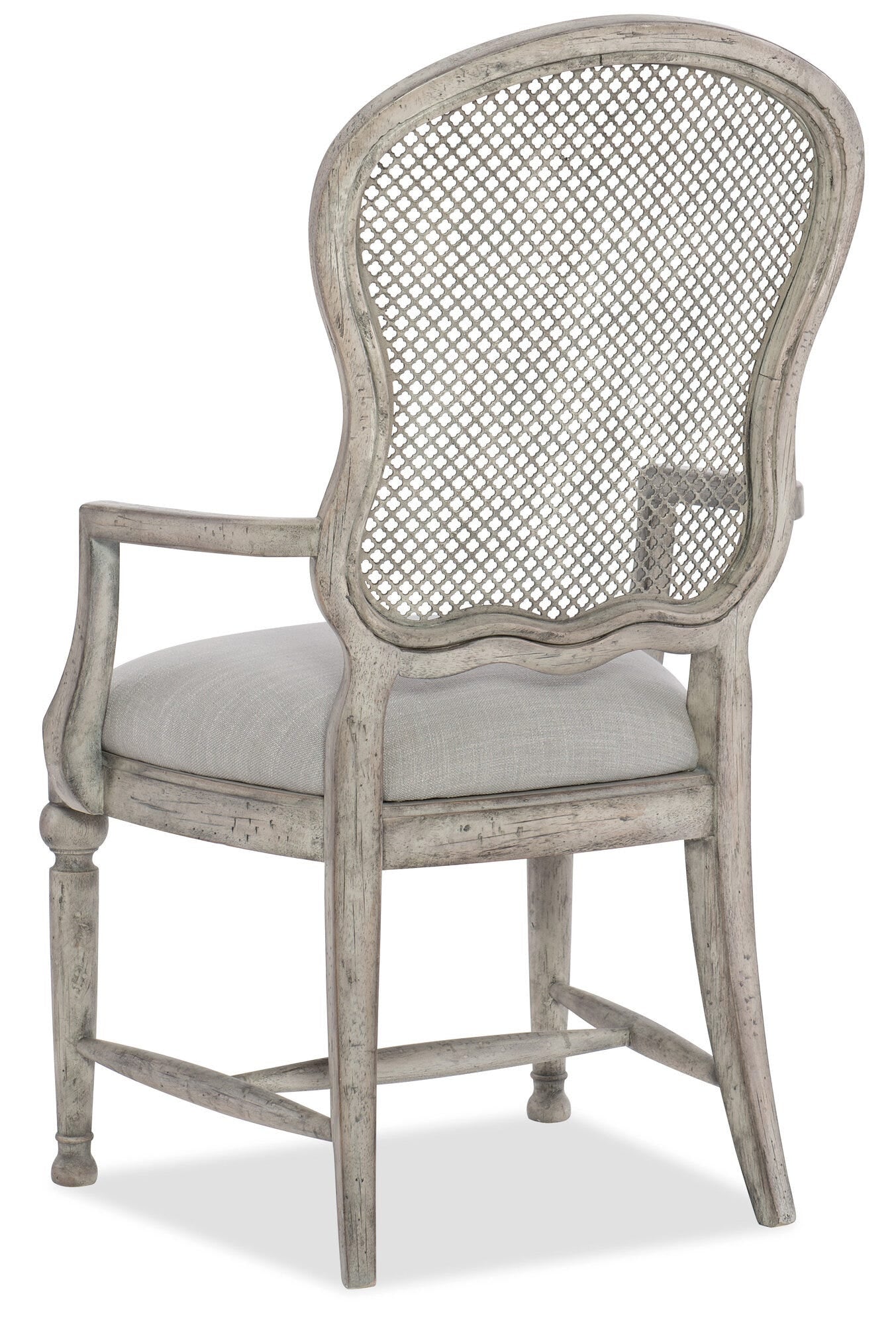 Boheme Gaston Metal Back Arm Chair