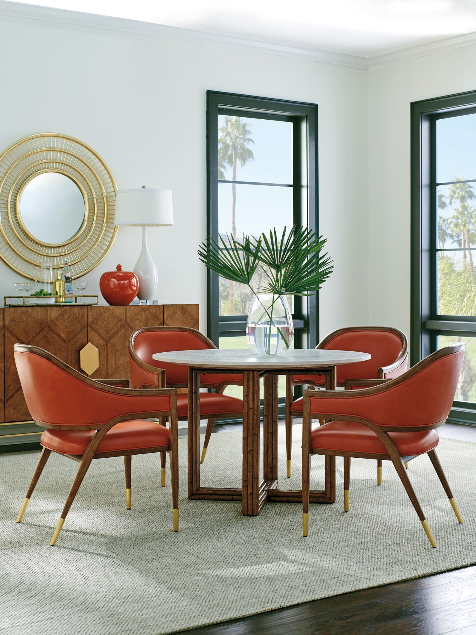 Arcadia Marble Top Breakfast Table