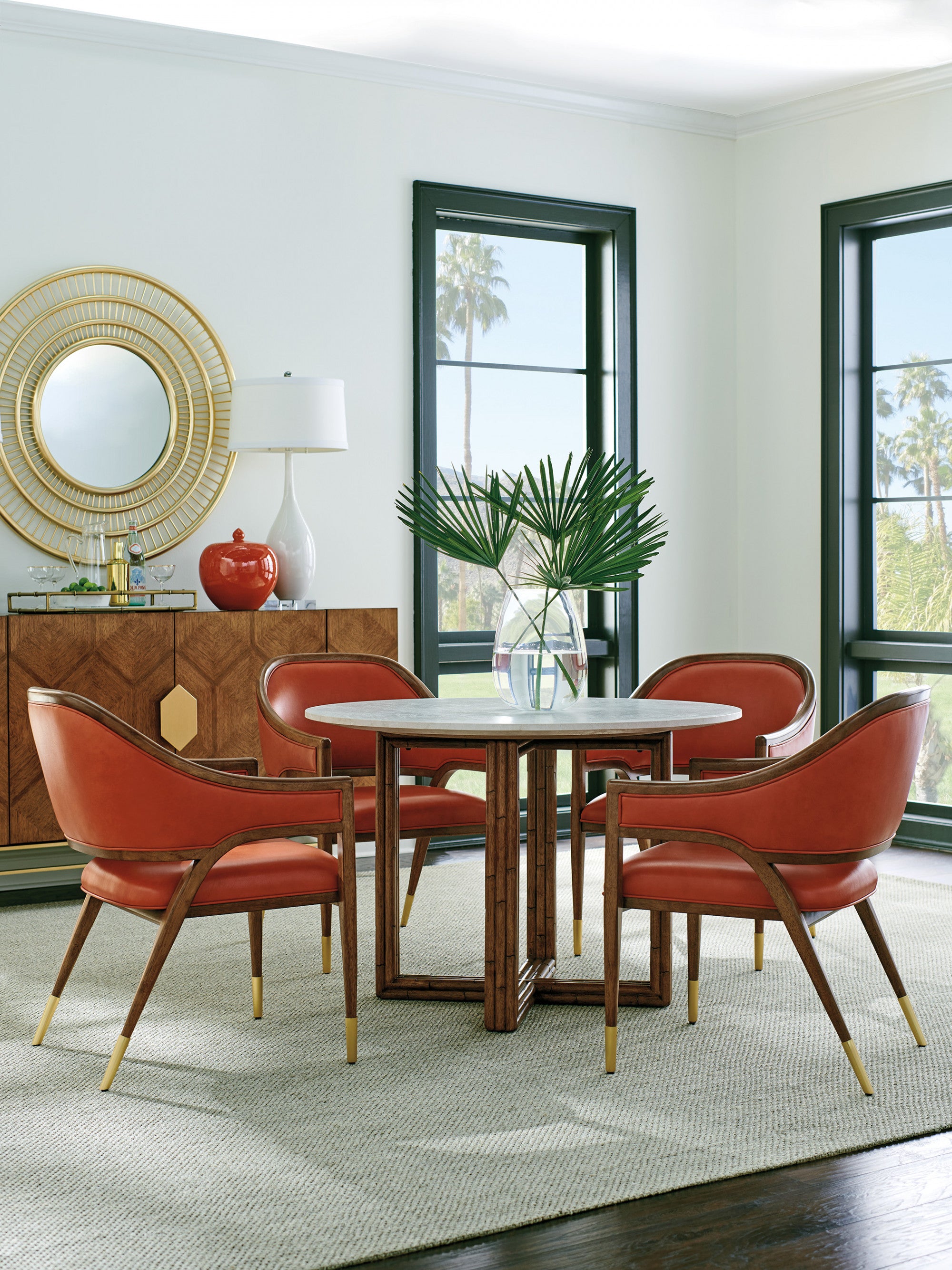 Arcadia Marble Top Breakfast Table