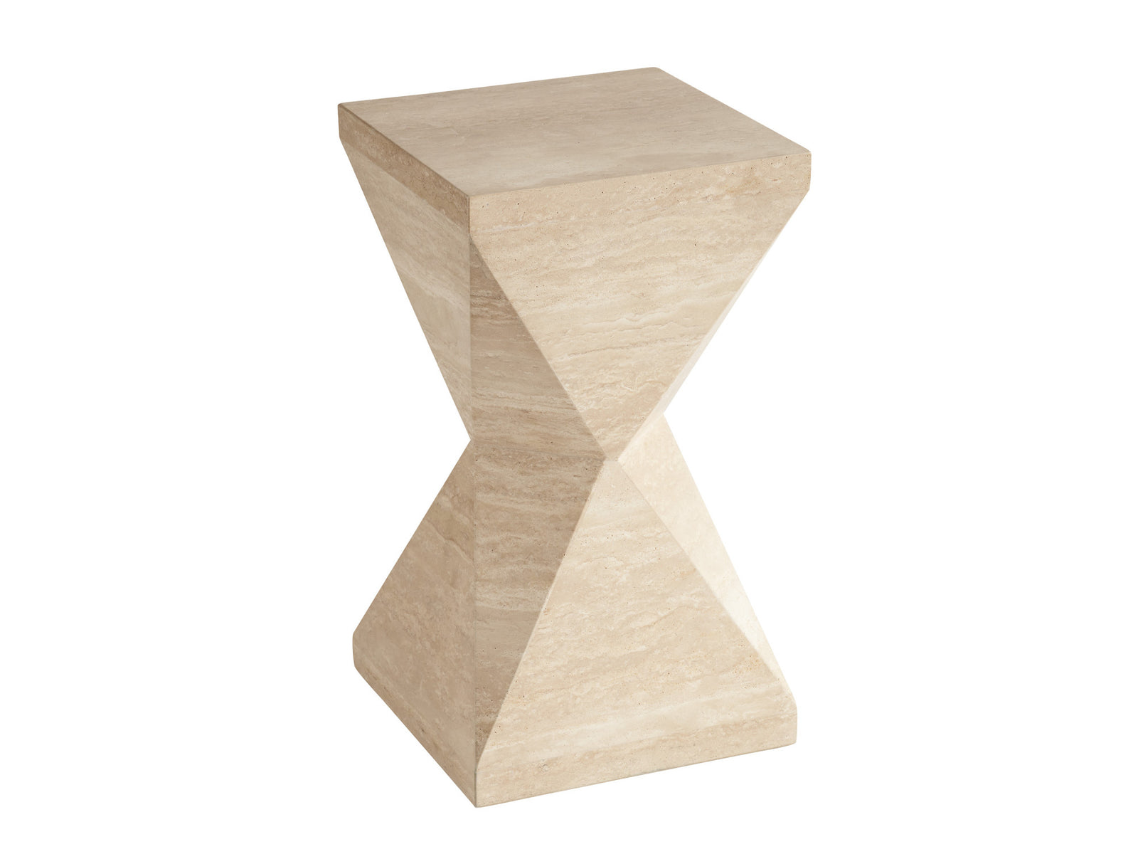 Shea Faceted Accent Table